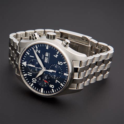 iwc pilot chronograph prezzo|iwc pilot chronograph manual.